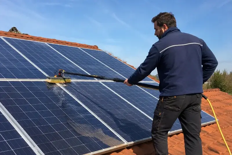 Nettoyage et entretien de panneaux solaires à Hilsenheim